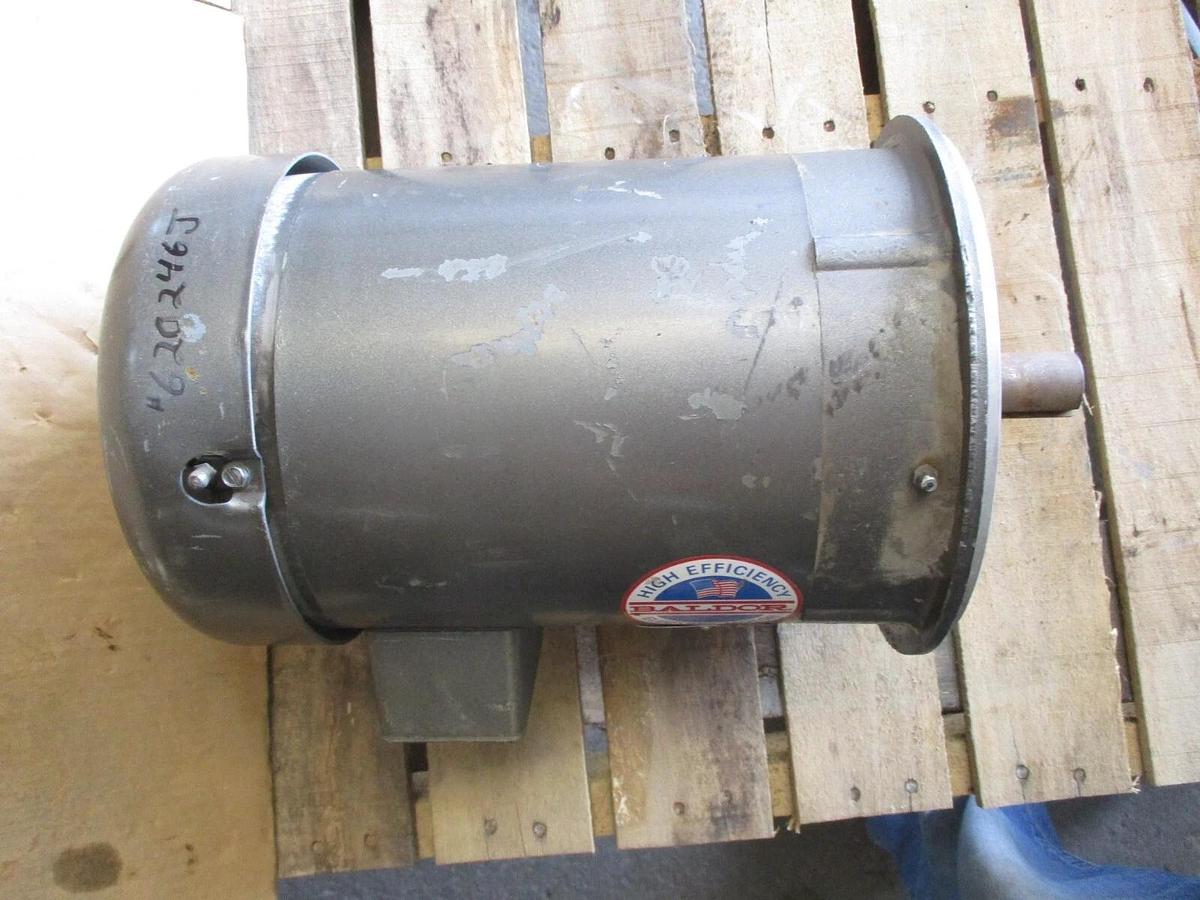 Used BALDOR 3 HP MOTOR, FR 182TC, 1725 RPM, #620246J USED
