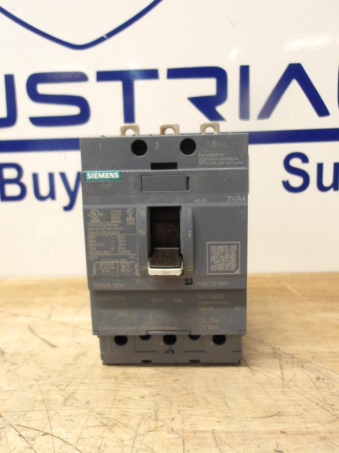 SIEMENS 30 AMP BREAKER 600/347 V, #714150G NIB