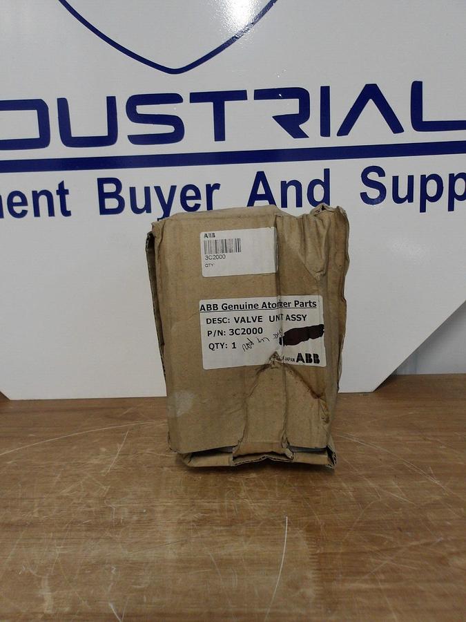 ABB 3C2000 VALVE ASSEMBLY UNIT, #218230G NIB