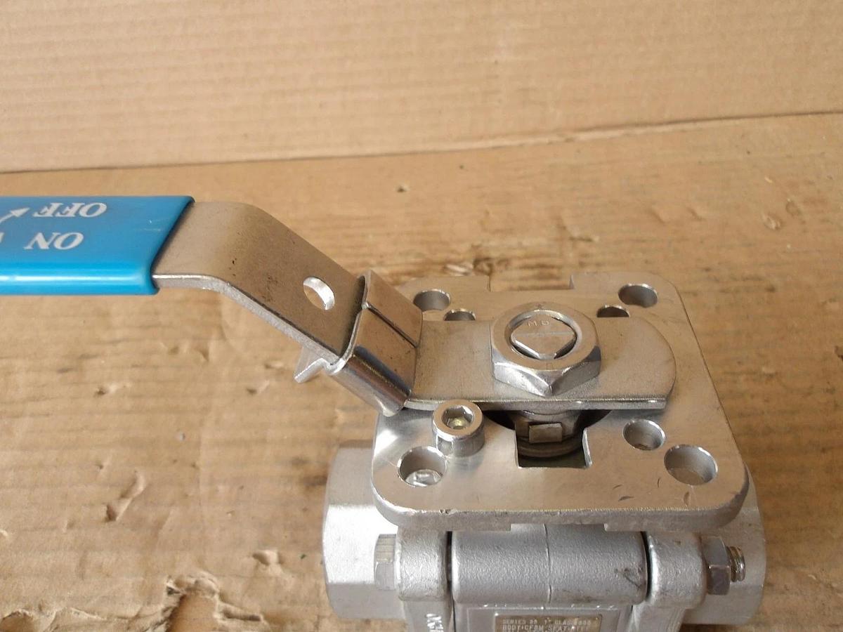 Used AT 800 S/S SPLIT BALL VALVE, #813750G NEW