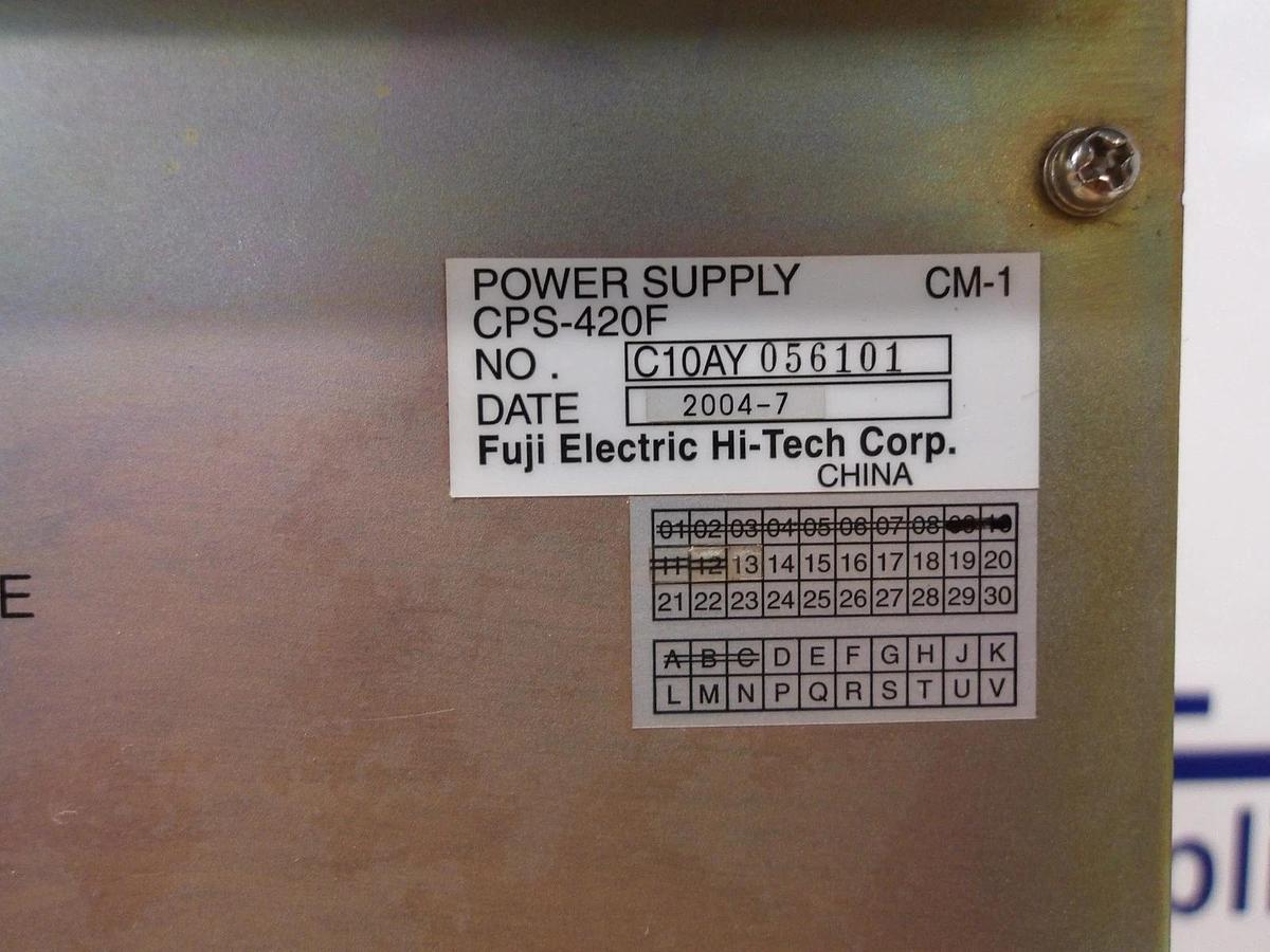 Used YASKAWA CPS-420F POWER SUPPLY, #1229943G USED