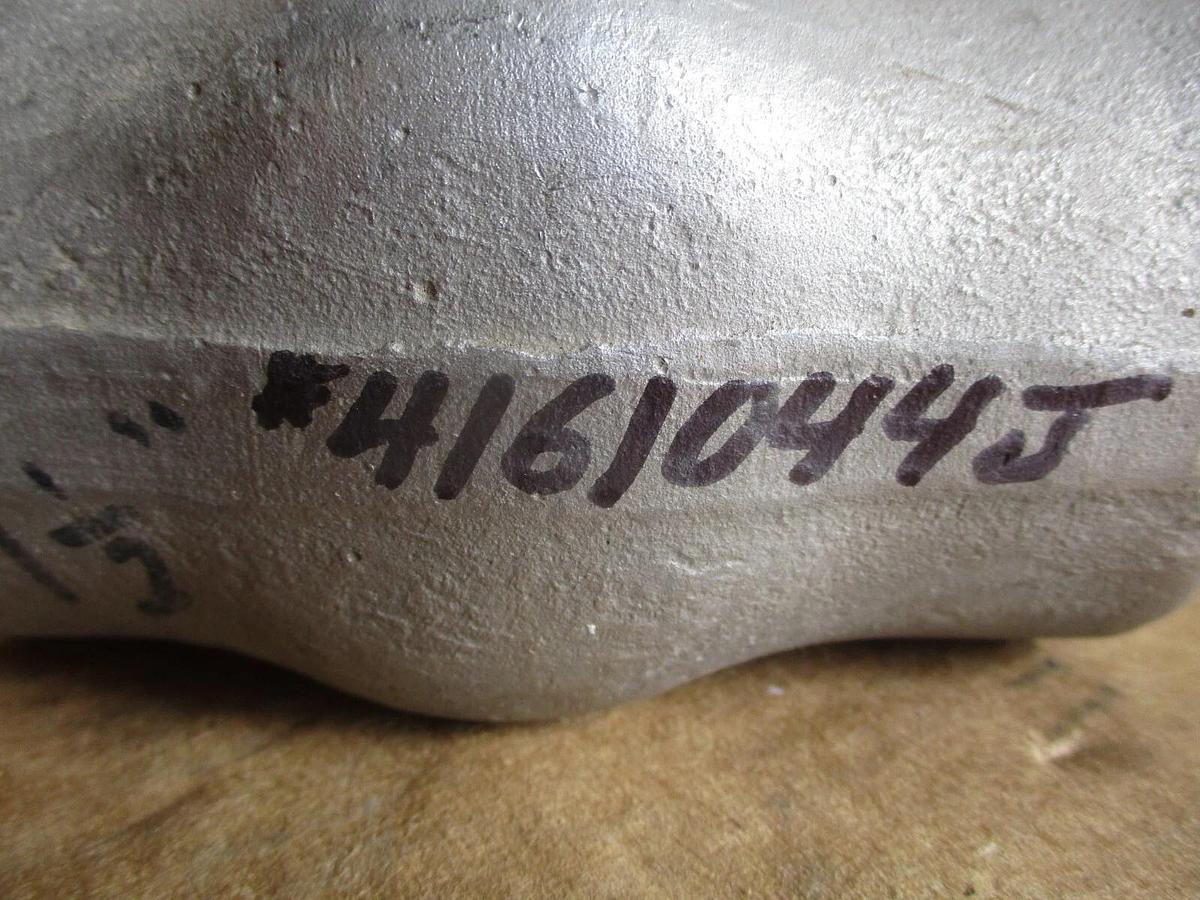 Used WARREN 1-1/2" SWING CHECK VALVE (STAINLESS) F316L, #4161044J NEW