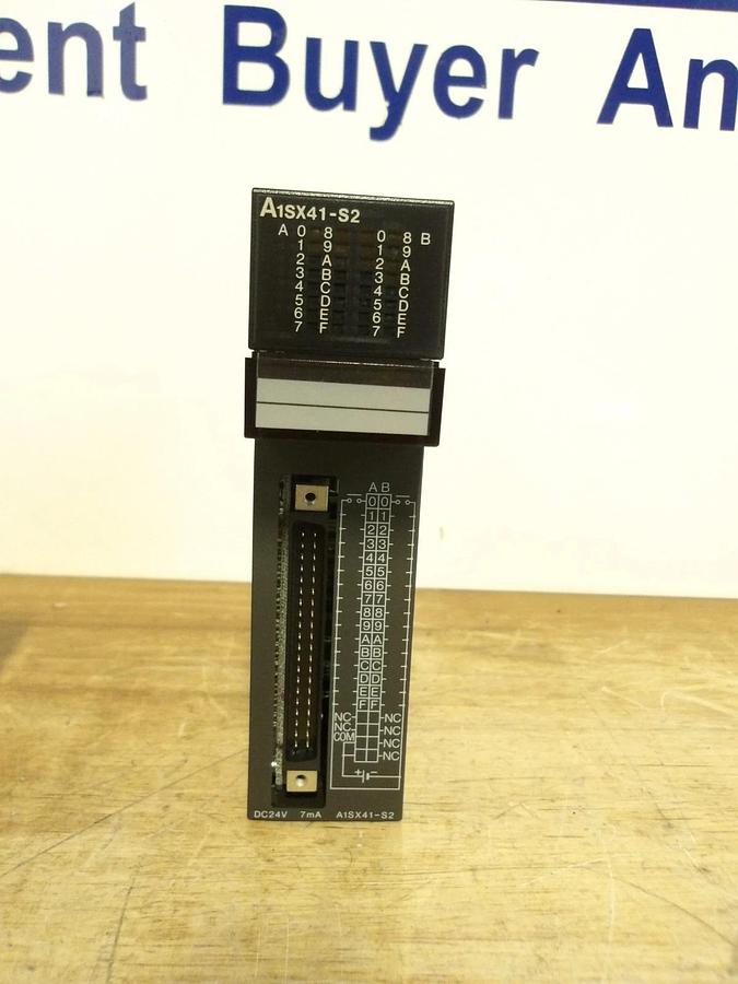 MITSUBISHI A1SX41-S2 INPUT MODULE, #52113G NIB