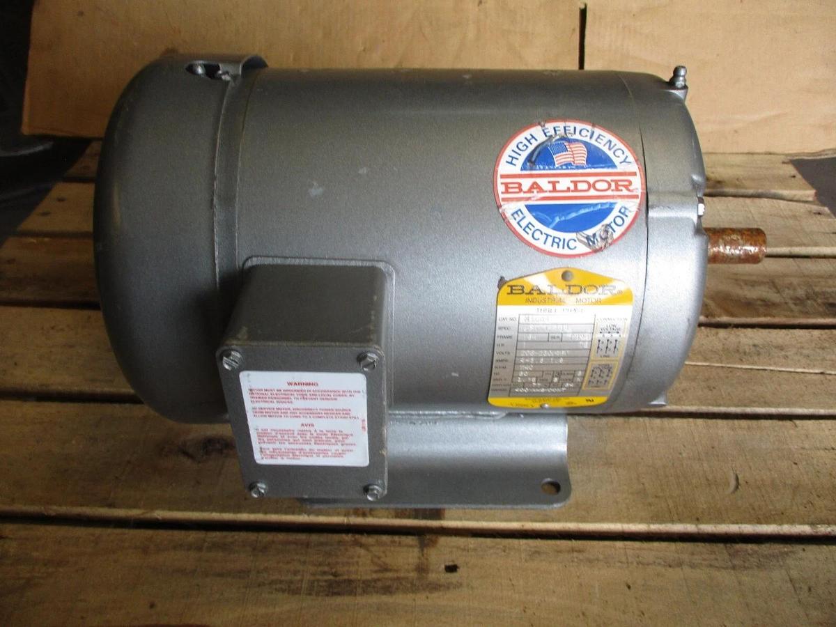 Used BALDOR 1HP MOTOR (LOW RPM), #620143J USED