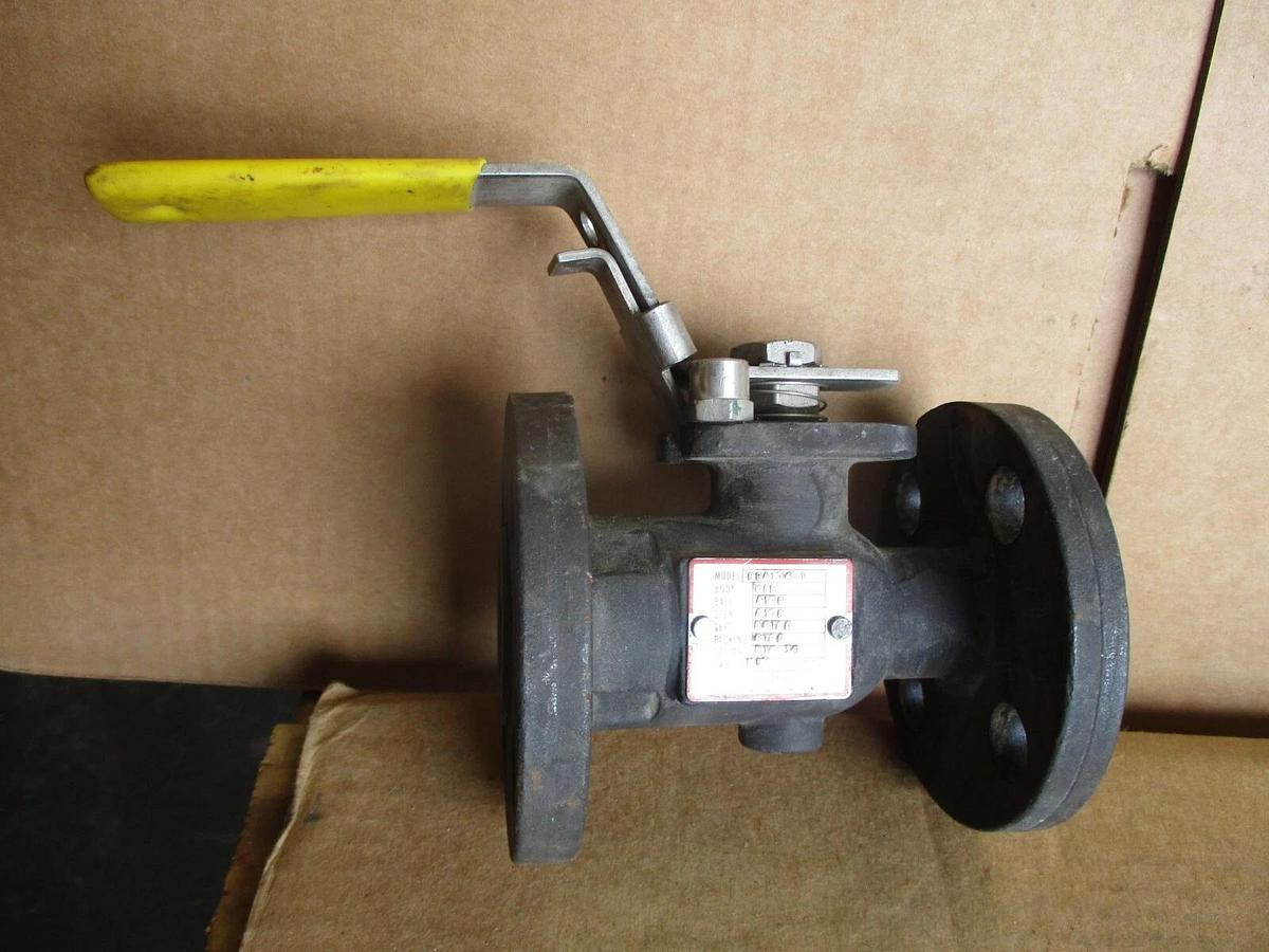 Used APOLLO 3/4" STEEL BALL VALVE (FLANGED), #4161256J NEW