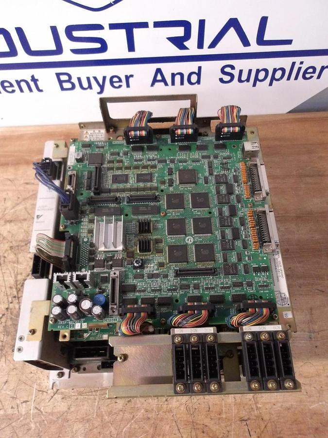 Used YASKAWA CACR-UP6AAC MULTI AXIS SERVO CONTROLLER, #171016G USED