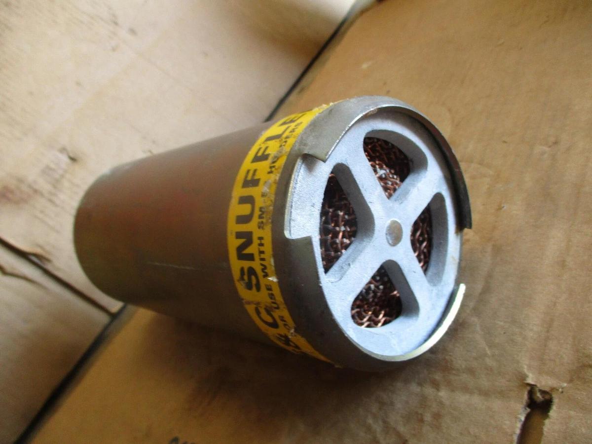 Used S&C SNUFFLER FUSE CANISTER (FOR SM-5S HOLDER) #95322J USED
