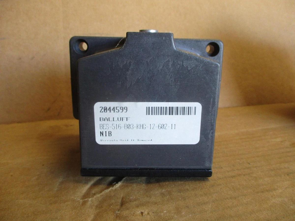 BALLUFF BES-516-KHG-12-602-11 PROXIMITY SWITCH, #791031J NIB