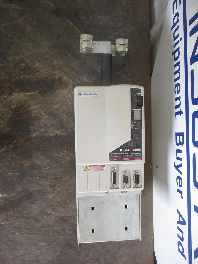 Used ALLEN BRADLEY KINETIX 6000 POWER SUPPLY / SERVO DRIVE 2094-AC16-M03, #33855J