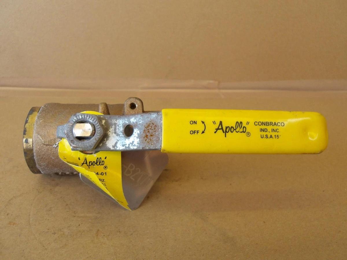 Used APOLLO 3/4" BRASS BALL VALVE, #610300G NEW