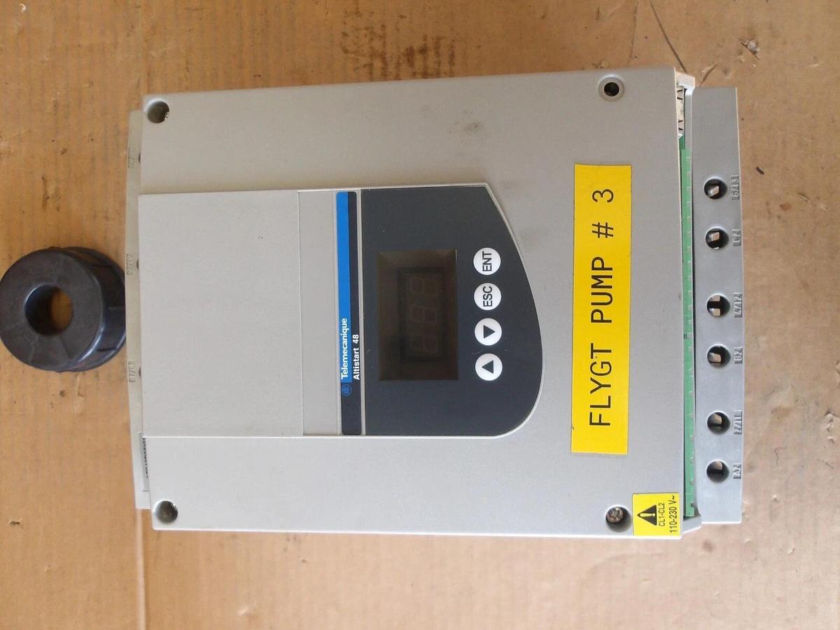 Used TELEMECANIQUE ATS48D38YU ALTISTART SOFT START, #1112135G USED