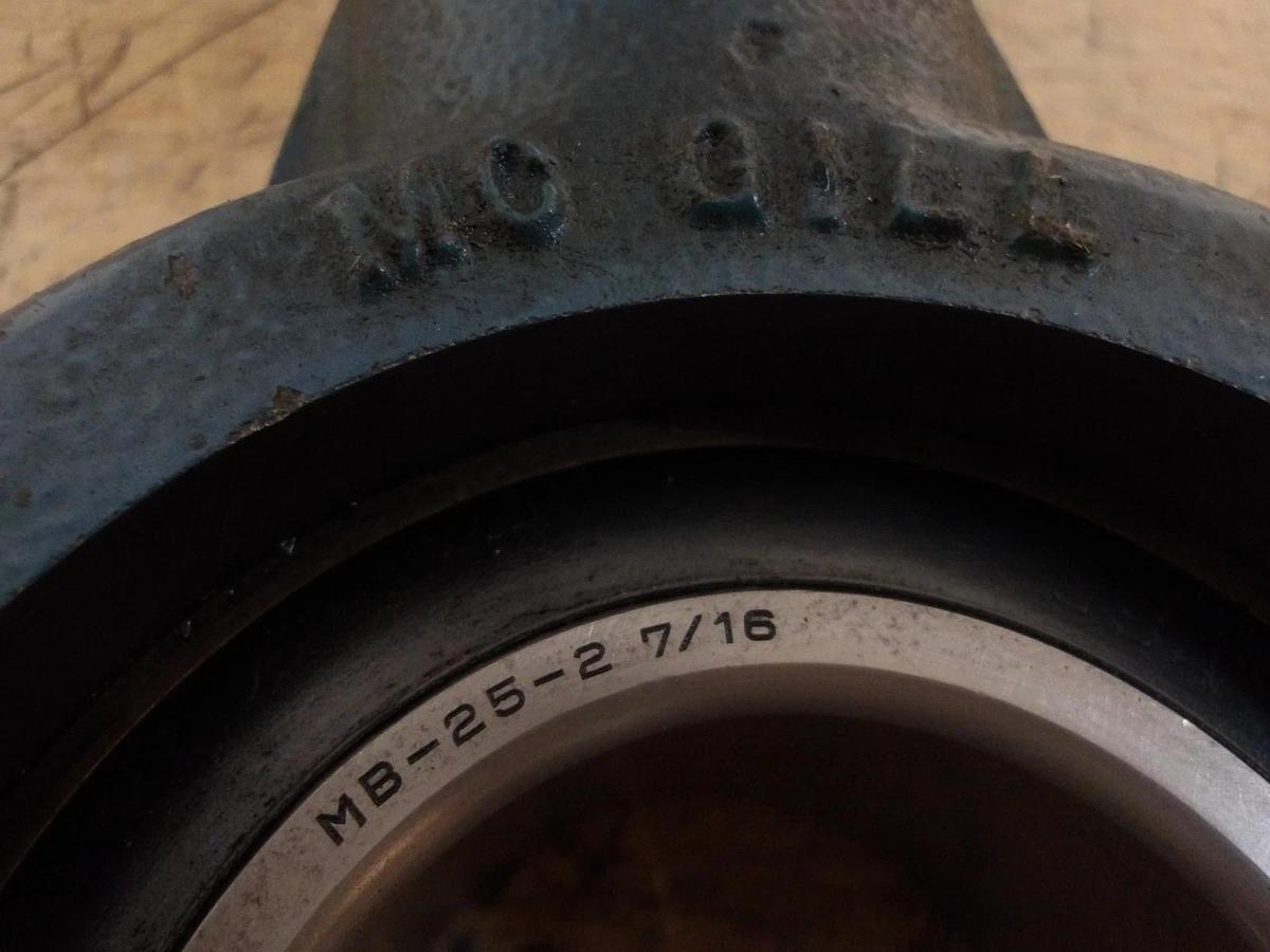 Used MCGILL MB-25 BLOCK BEARING 2-7/16" BORE, #981036G NEW