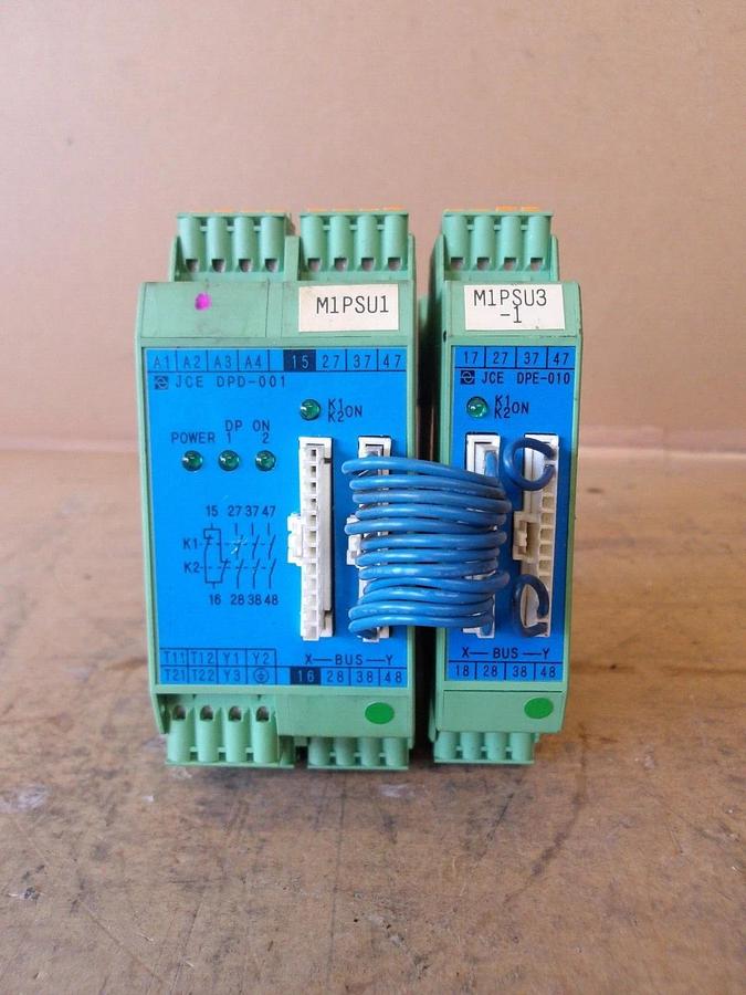 Used BG DPE-010 EXPANDER & ON DEVICE DUAL POWER (LOT OF 2) #625941G USED
