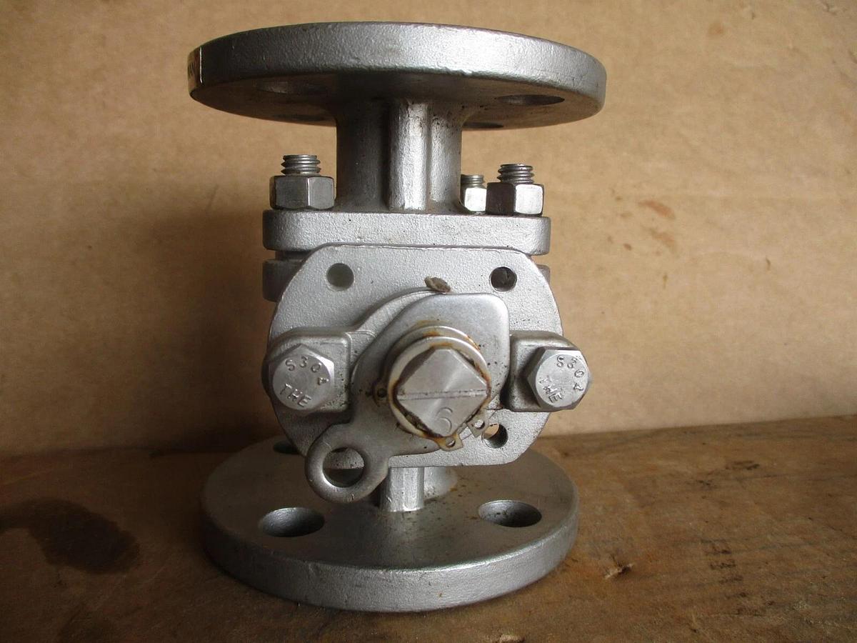 Used TCI 1" STAINLESS BALL VALVE, #410333J NEW