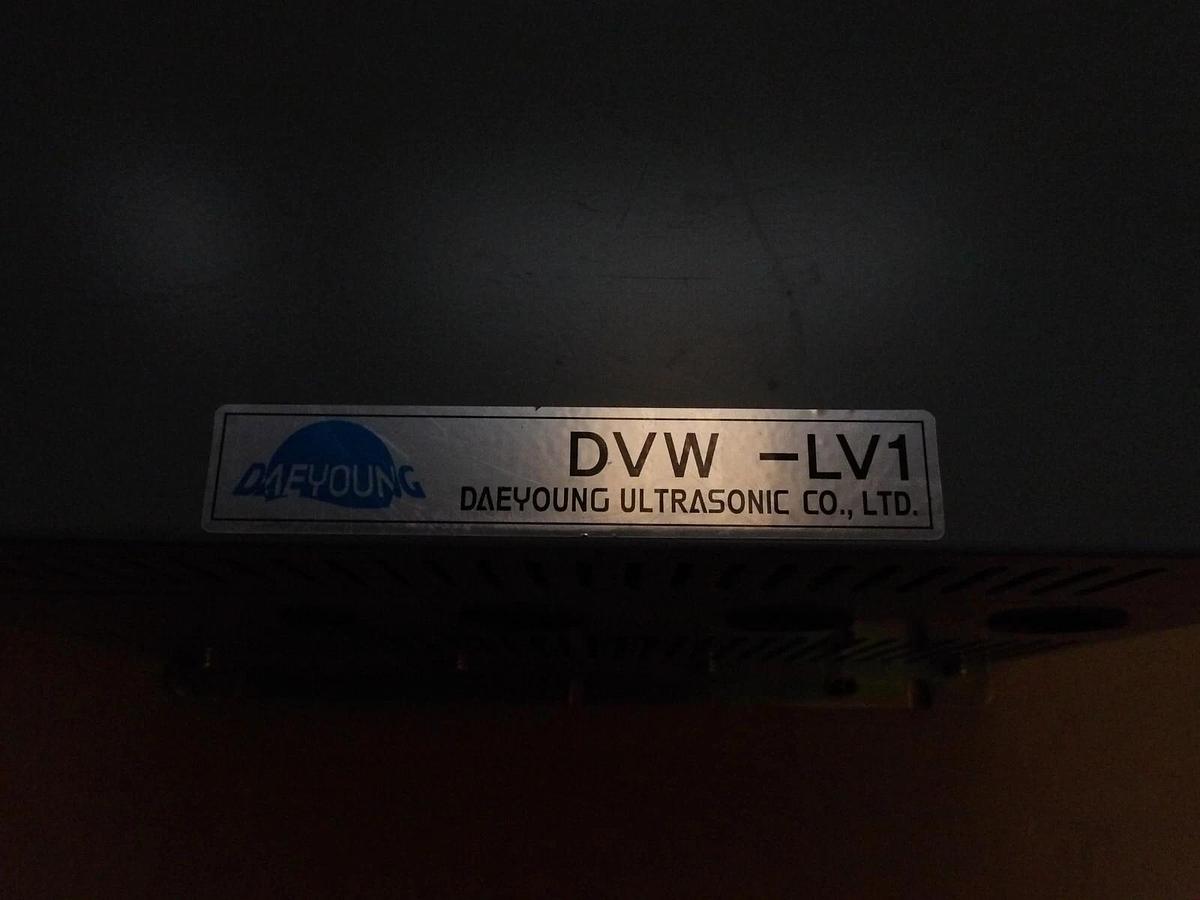 Used DAE YOUNG DVW-LV1 ULTRASONIC WELDER POWER SUPPLY 220 V, 250 A, #66746G USED