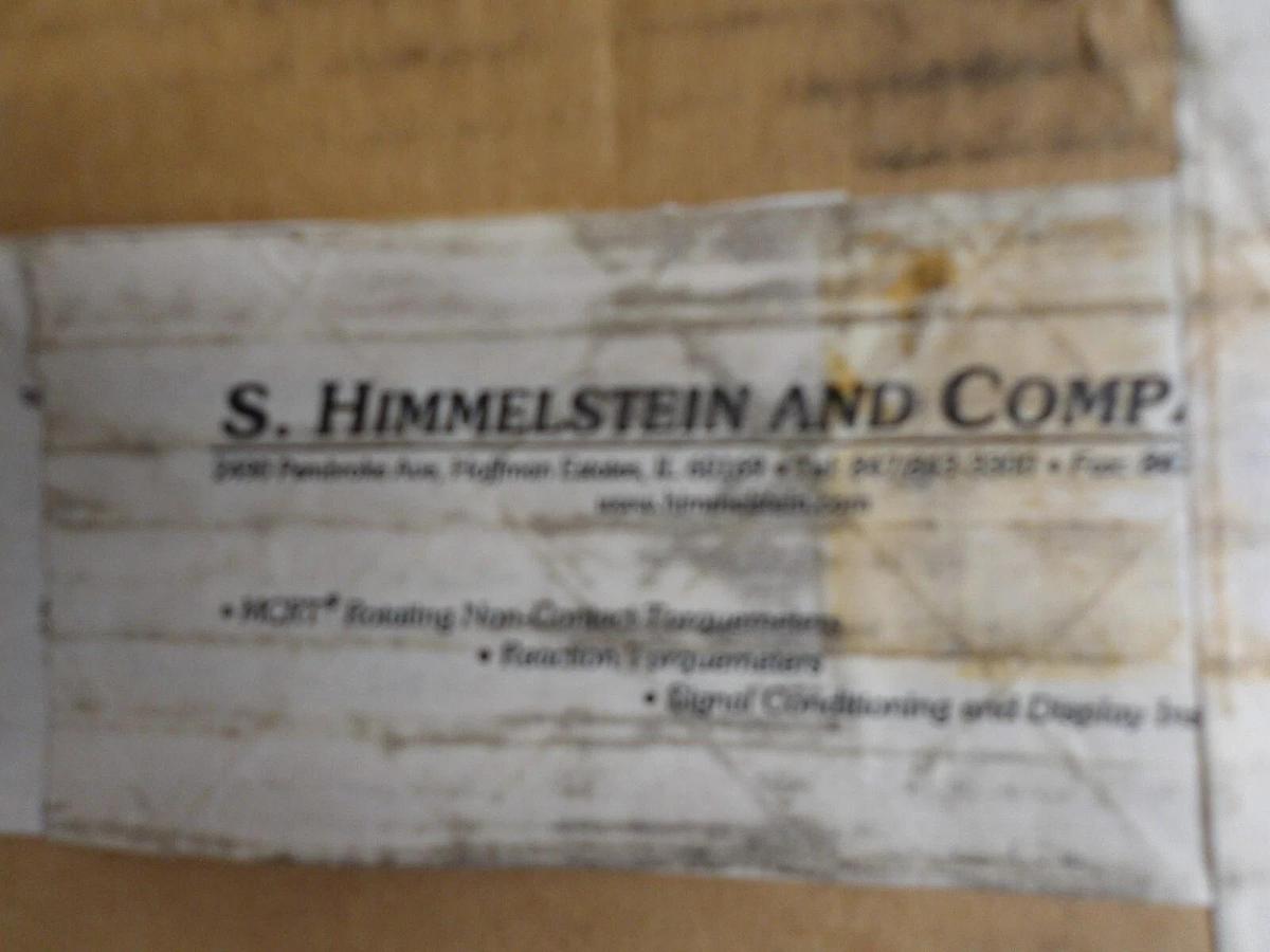 HIMMELSTEIN MCRT-49060V(5-2)-N-N-N DC NON-CONTACT TORQUEMETER, #324300G NIB