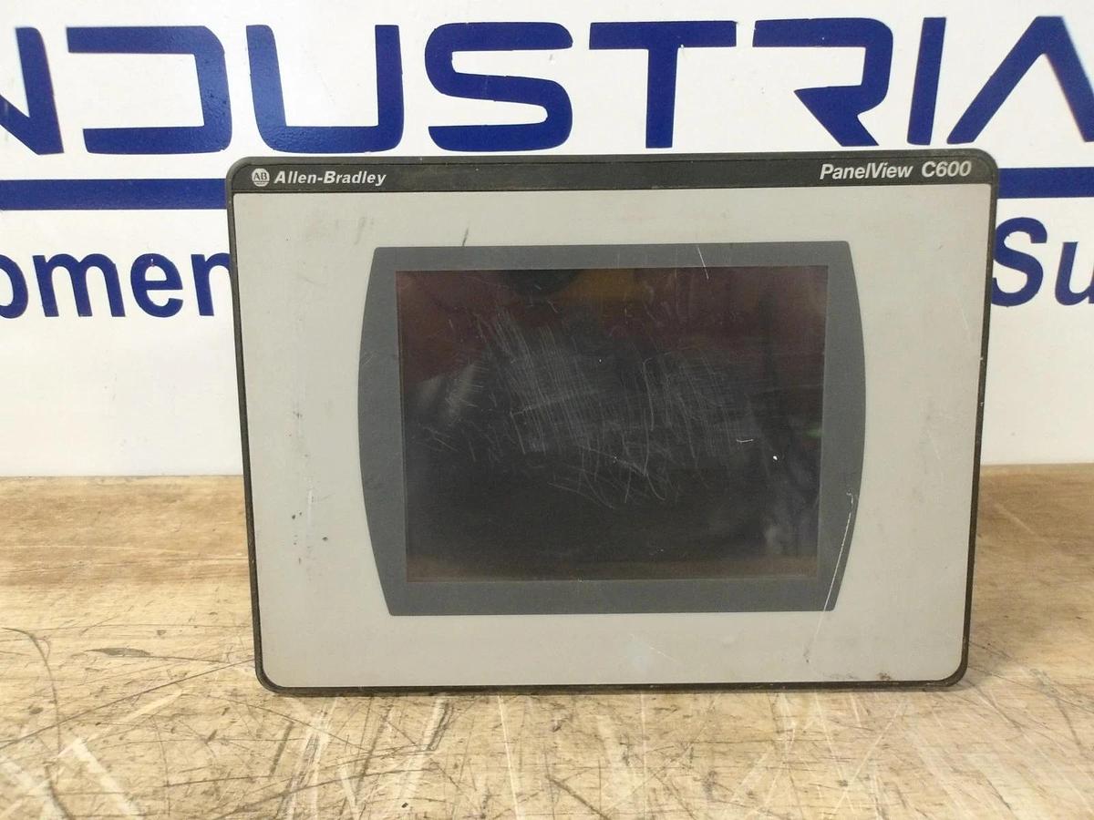 Used ALLEN BRADLEY C600 PANELVIEW 2711C-T6T, 24 V, #629905G USED