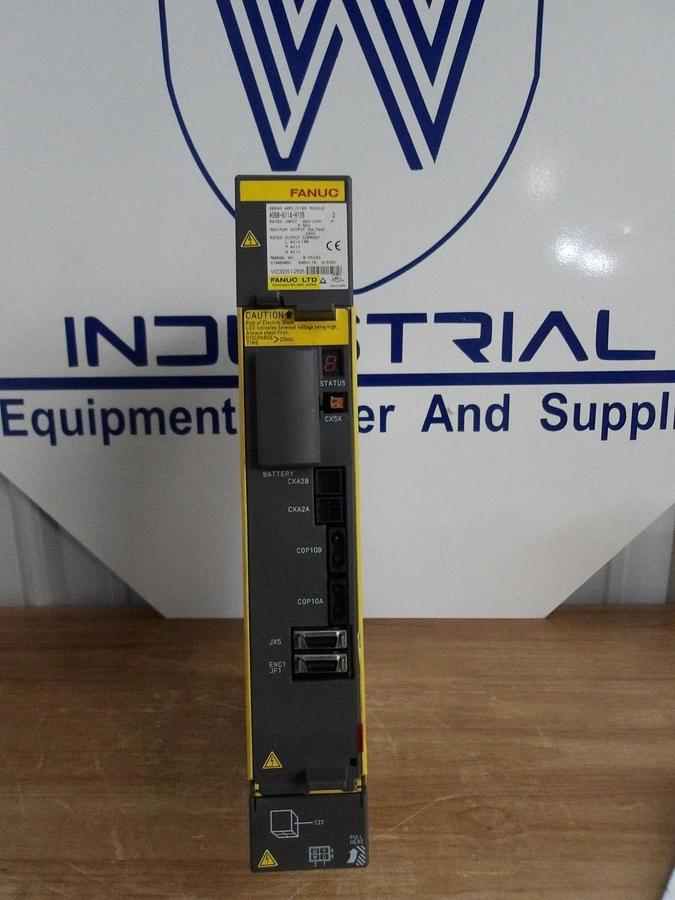 Used FANUC A06B-6114-H105 SERVO AMPLIFIER, #210946G REMANUFACTURED