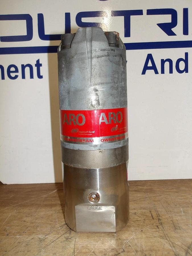 Used ARO INGERSOLL RAND 651780-C3B-B DOWNSTREAM FLUID PRESSURE REGULATOR, #811130G