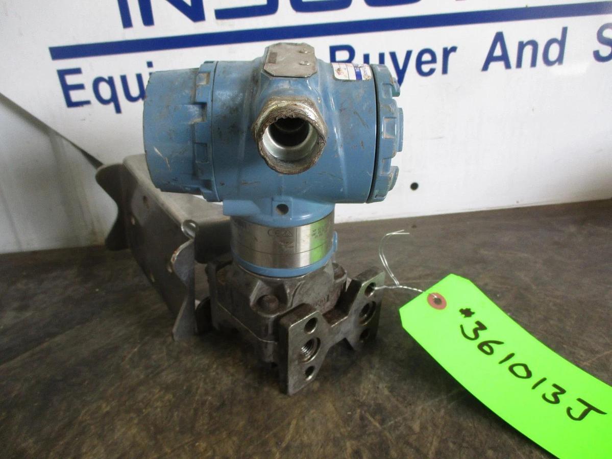 Used ROSEMOUNT 3051C PRESSURE TRANSMITTER, #361013J USED