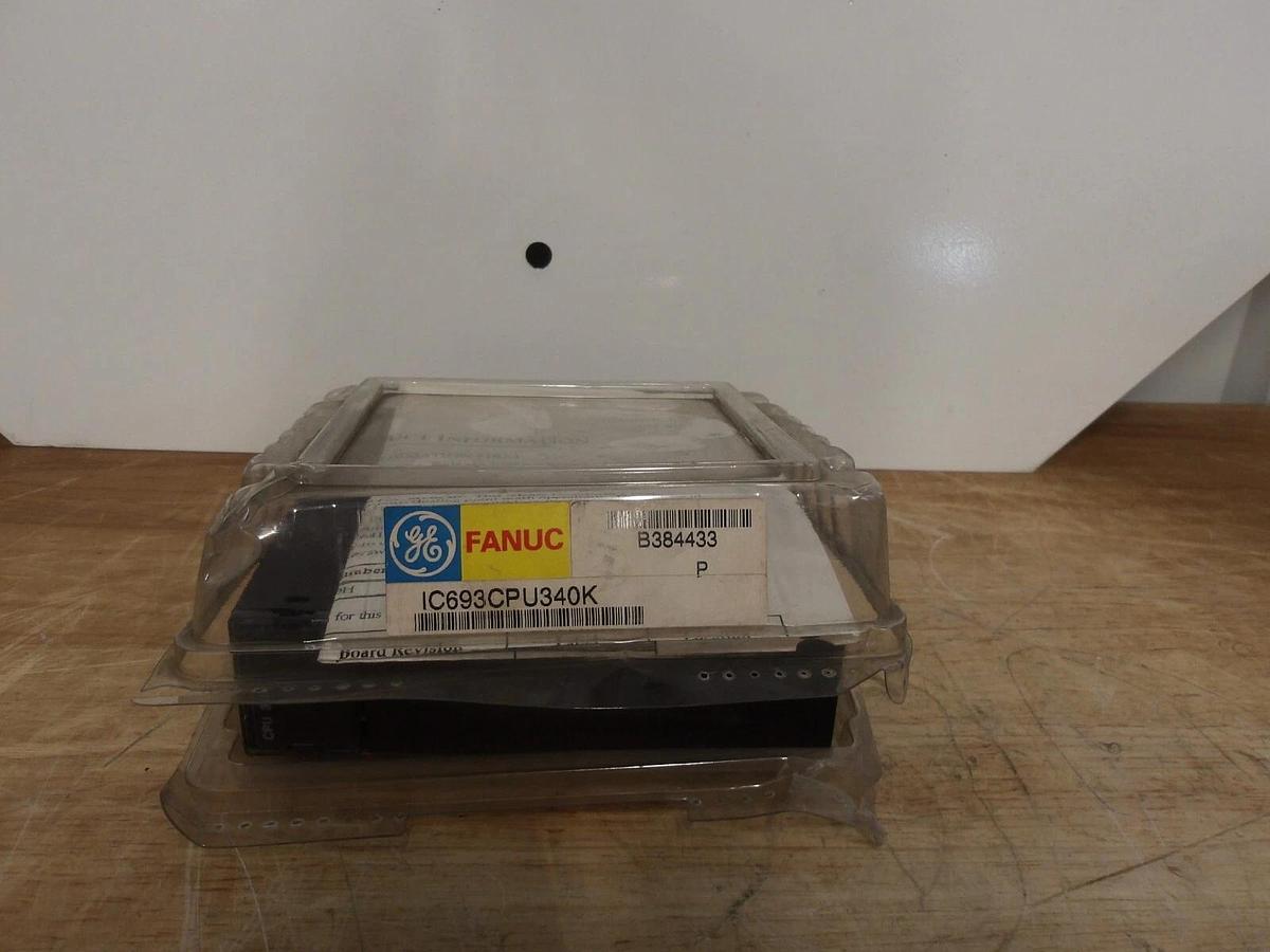 Used GE FANUC IC693CPU340K CPU MODULE, #415158G NEW