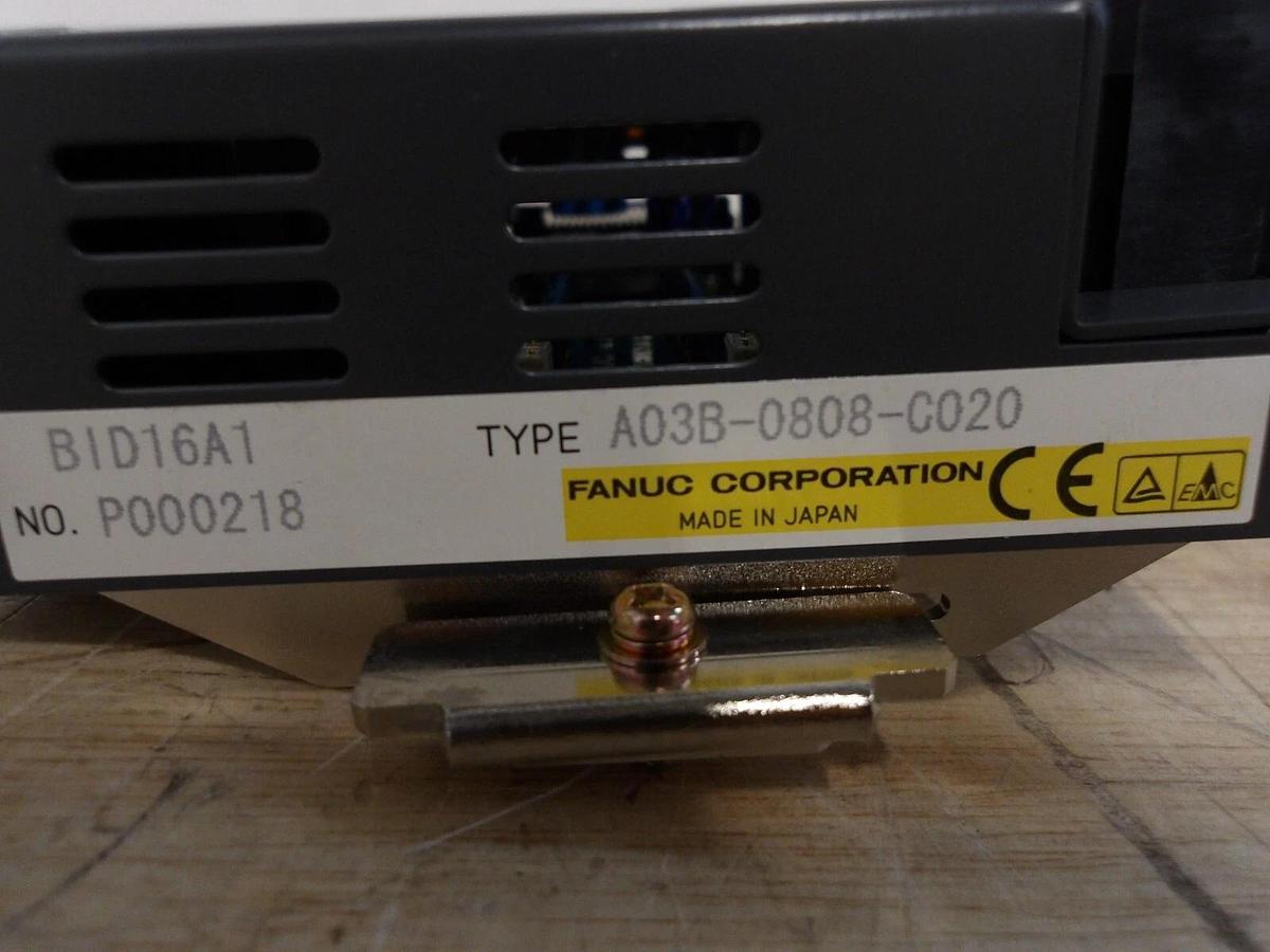 Used FANUC A03B-0808-0020 I/O MODULE, #324220G NEW