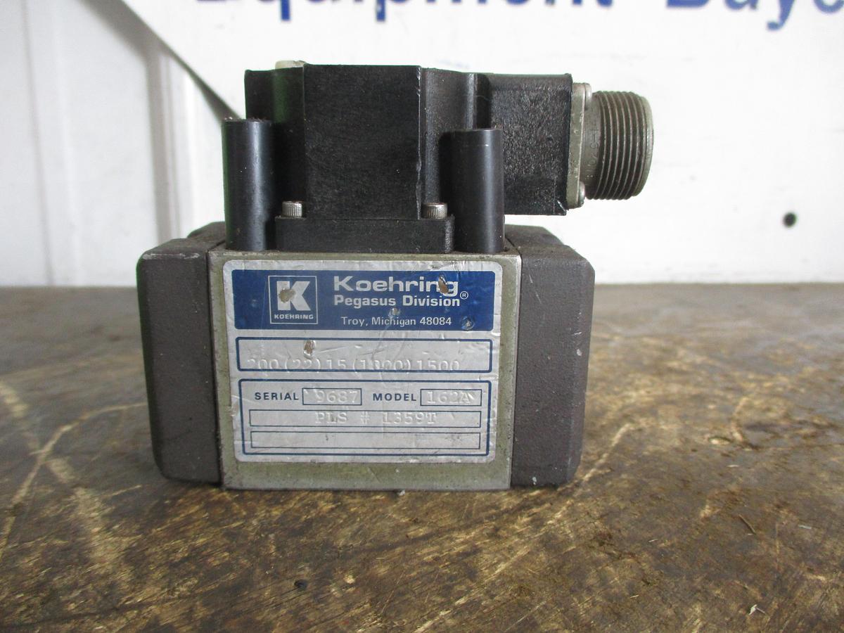 Used PARKER PEGASUS 162A SERVO VALVE
