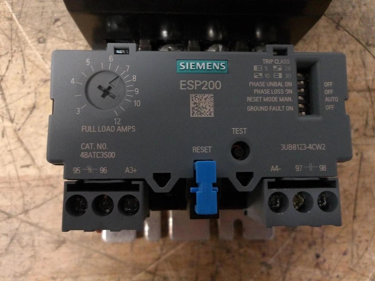 Used SIEMENS SIZE 0 STARTER 14CUC32AH, #721213G USED