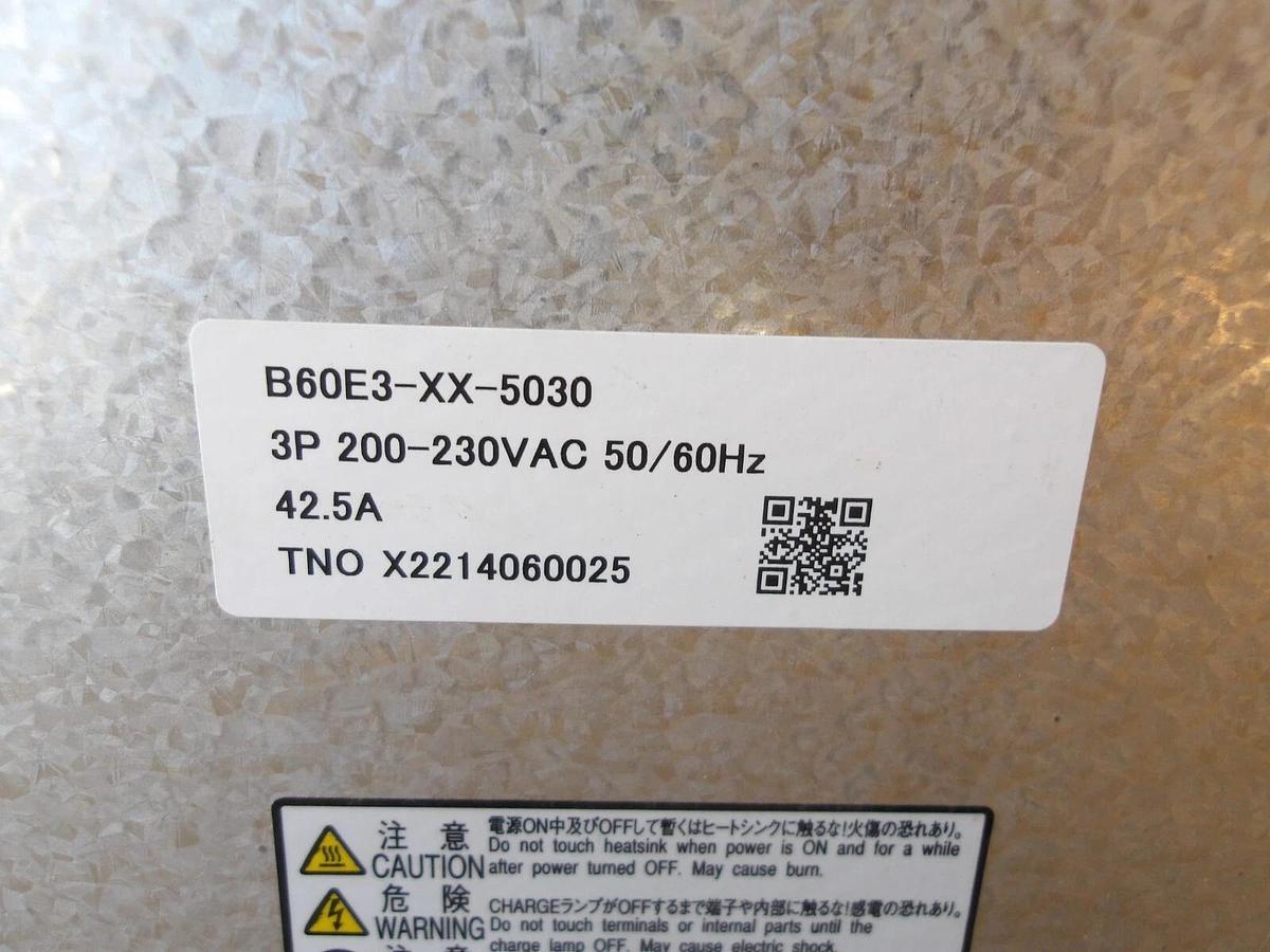 Used ESTIC NUTRUNNER ENRZ-AU50R-20/B60E3-XX-5030 AXIS CONTROL UNIT, #1111155G USED