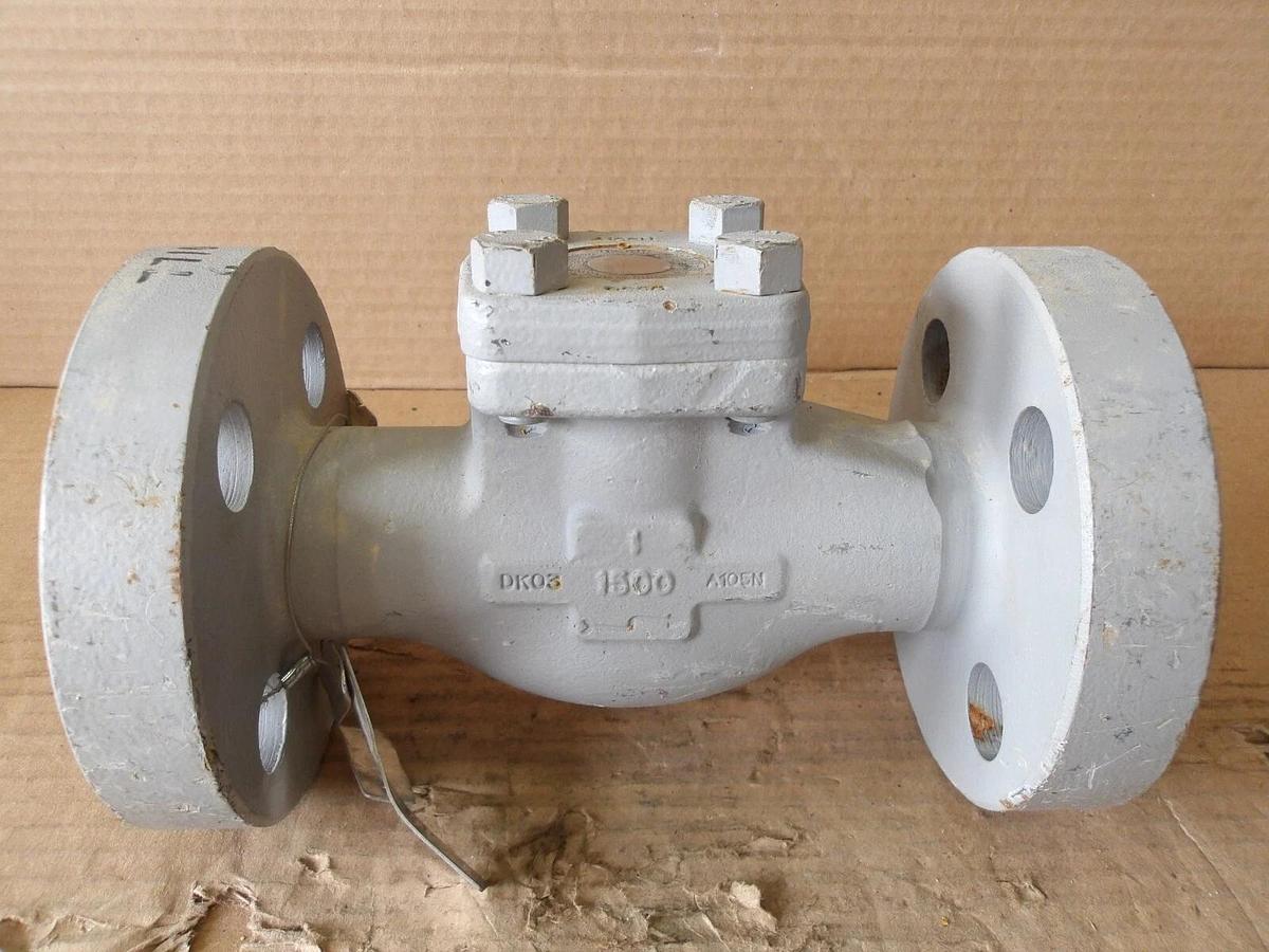 Used ILSHIN 1" FORGED STEEL PISTON CHECK VALVE, #881203G NEW
