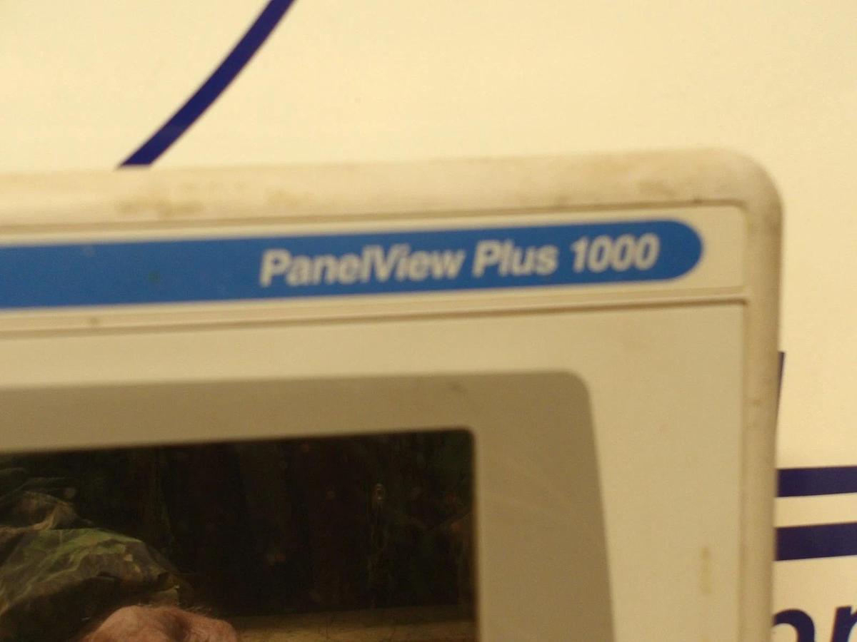 Used ALLEN BRADLEY 2711P-RDT10C PANELVIEW PLUS 1000, #56833G USED