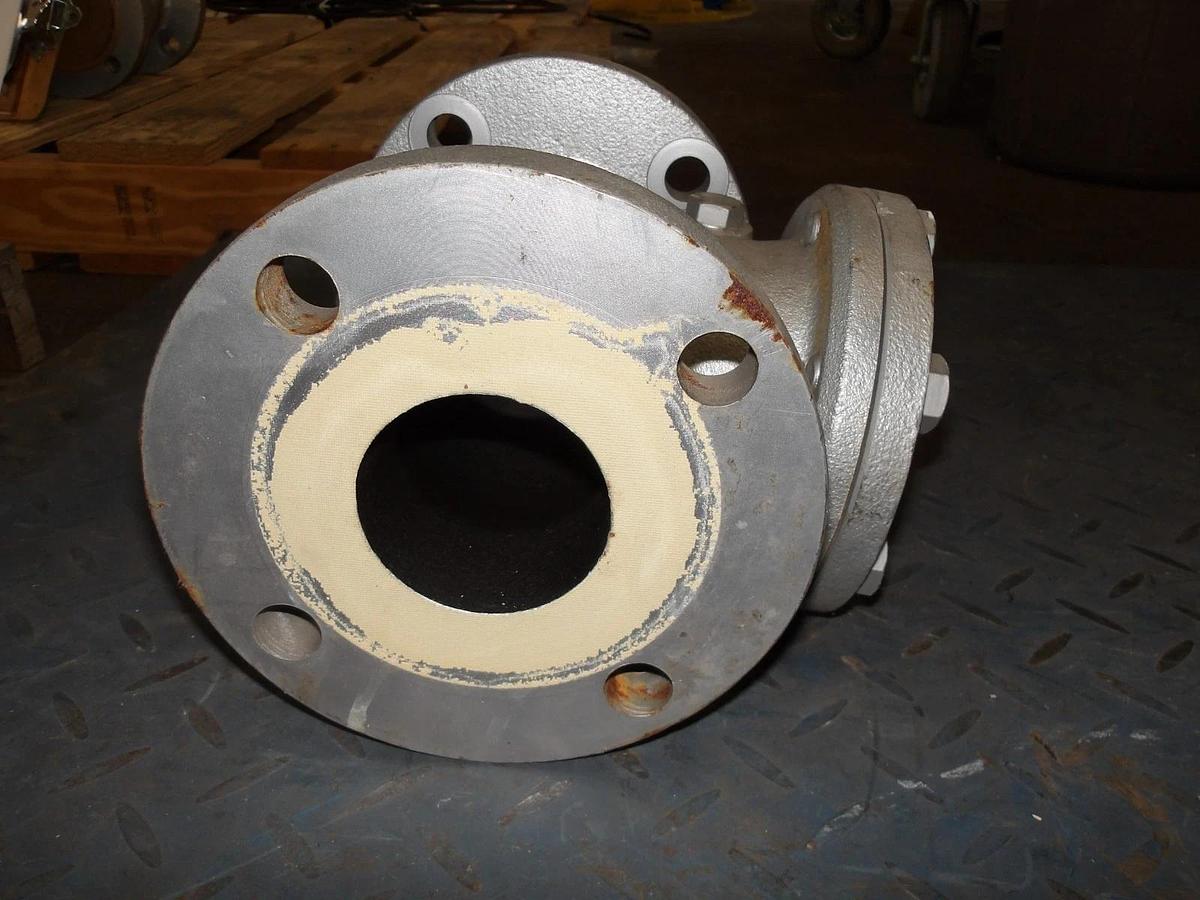 Used KITZ 2-1/2" DUCTILE IRON CHECK VALVE, FLANGED, #714900G NEW