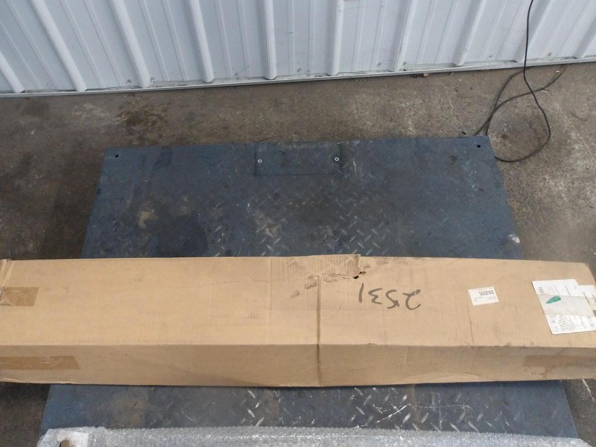 Used MOPAR 82213793 FRONT AIR DEFLECTOR CHROME, #9261115G NIB (AS IS)