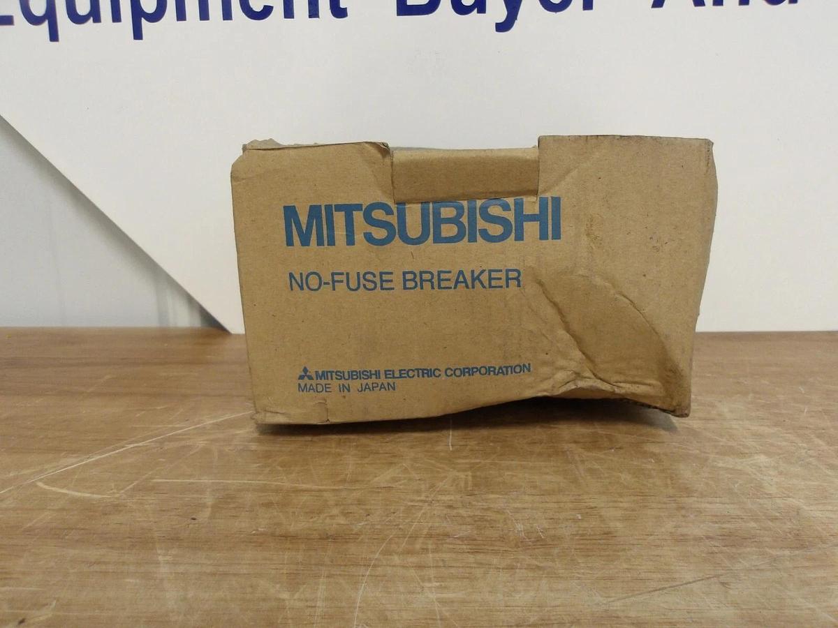 MITSUBISHI 100 AMP NO FUSE BREAKER NV100-SW4, #224845G NIB