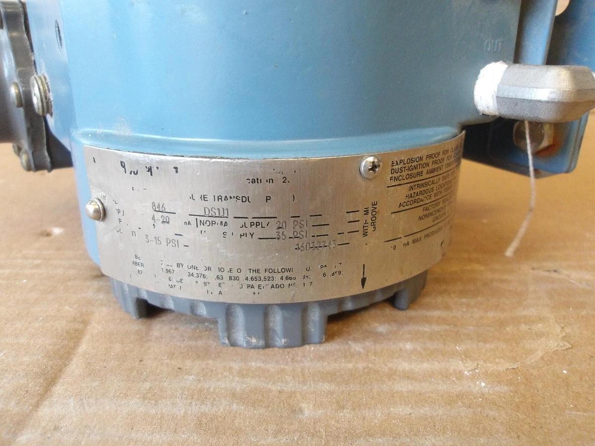 Used ROSEMOUNT TRANSDUCER (NO TAG) #6271105G USED