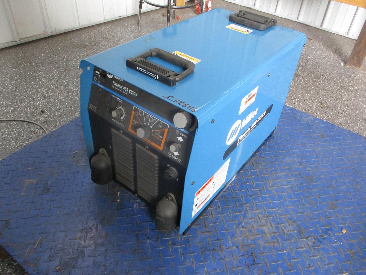 Used MILLER PHOENIX 456 CC/CV DC INVERTER ARC WELDER