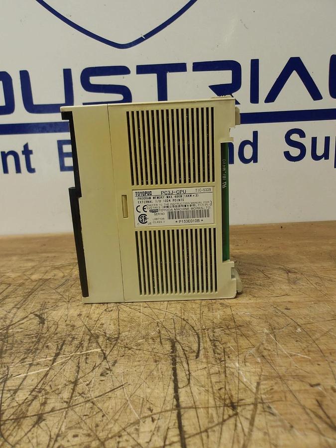 Used TOYOPUC PC3J-CPU UNIT, #1281104G USED