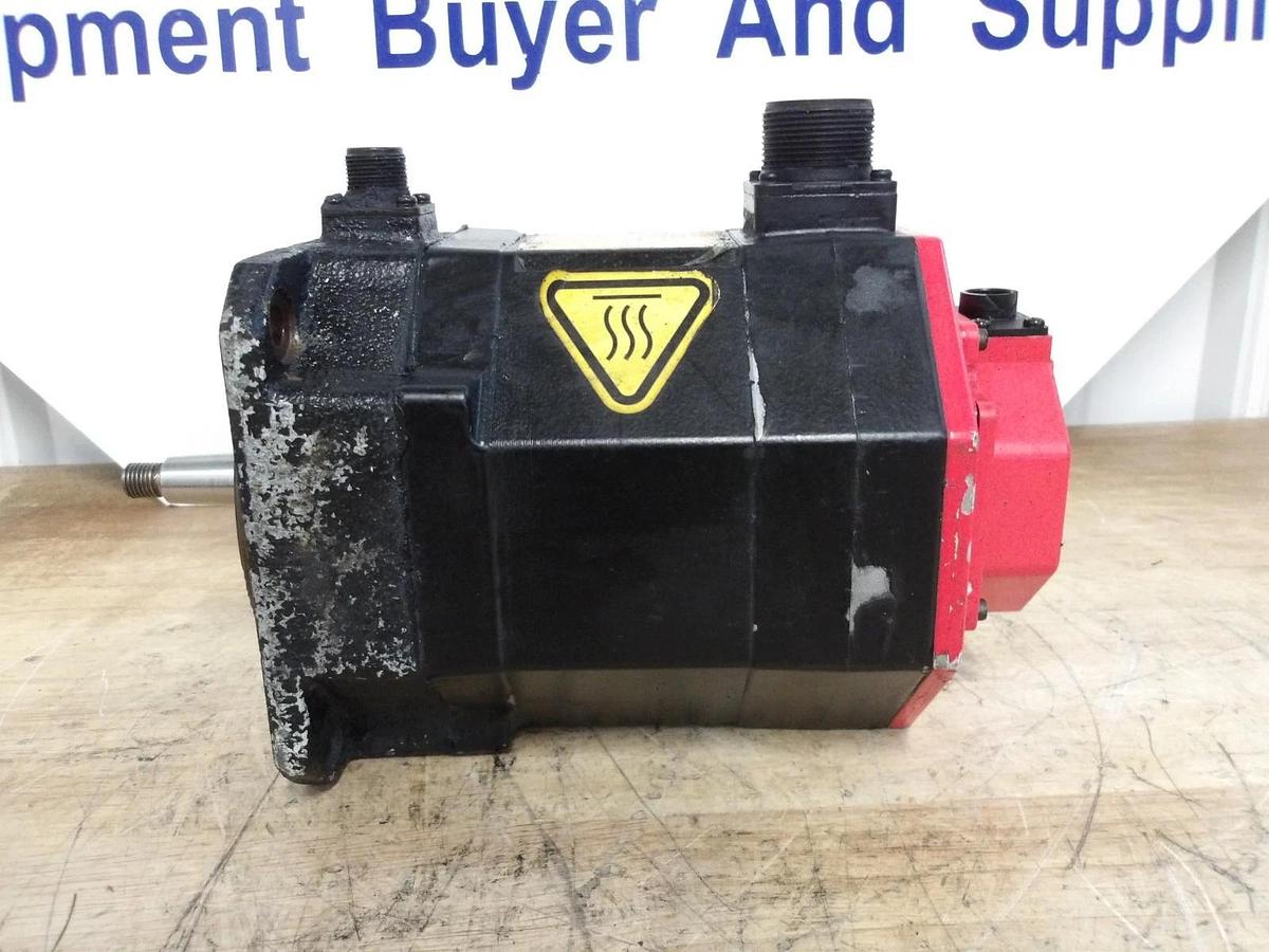 Used FANUC A06B-0235-B-605 AC SERVO MOTOR, 4000 RPM, #6191040G USED