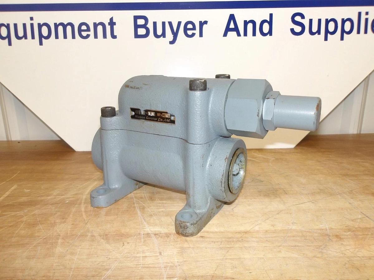 Used NIPPON GEROTOR 1-1/2" TROCHOID PUMP 4VBP-1.5, #4151110G NEW