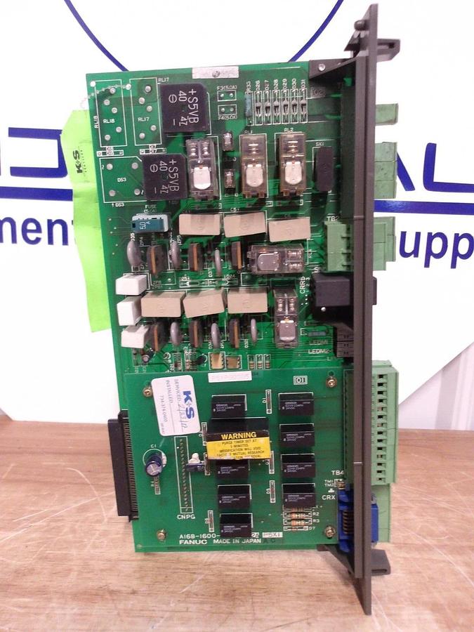 Used FANUC A16B-1212-0730/02B500323 CONTROL BOARD, #3101008G REMANUFACTURED