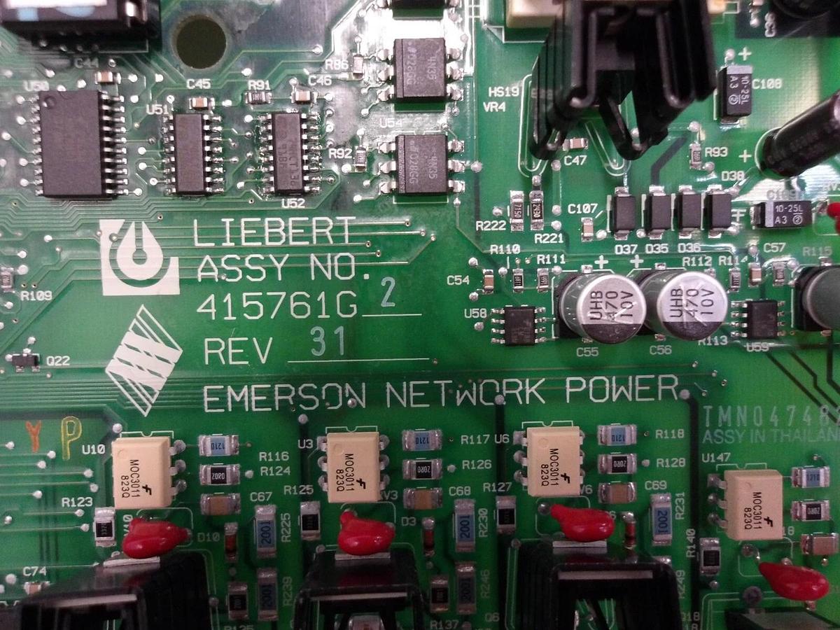 Used EMERSON 415761G2 LIEBERT CONTROL CIRCUIT BOARD, #3101046G NEW