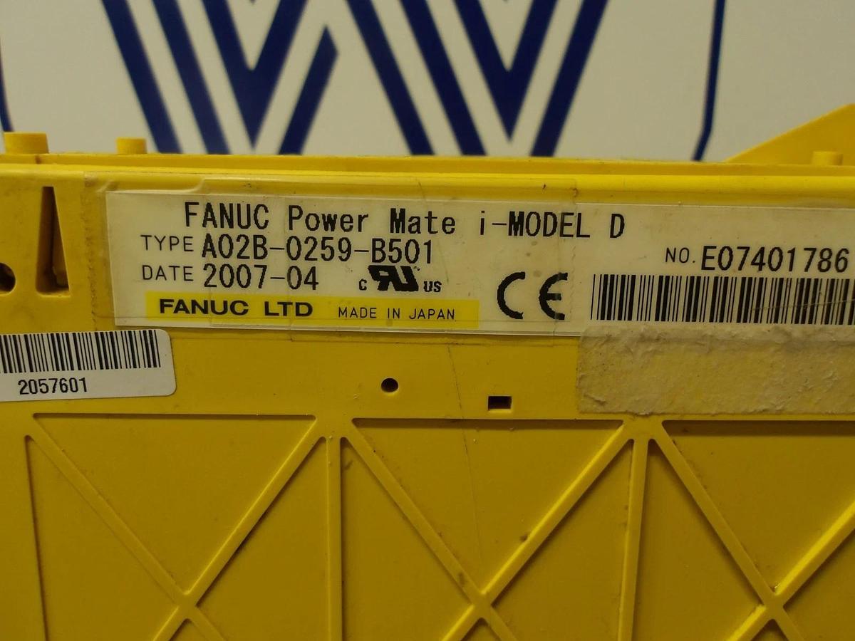 Used FANUC A16B-3200 CPU & POWERMATE RACK, #18153G USED