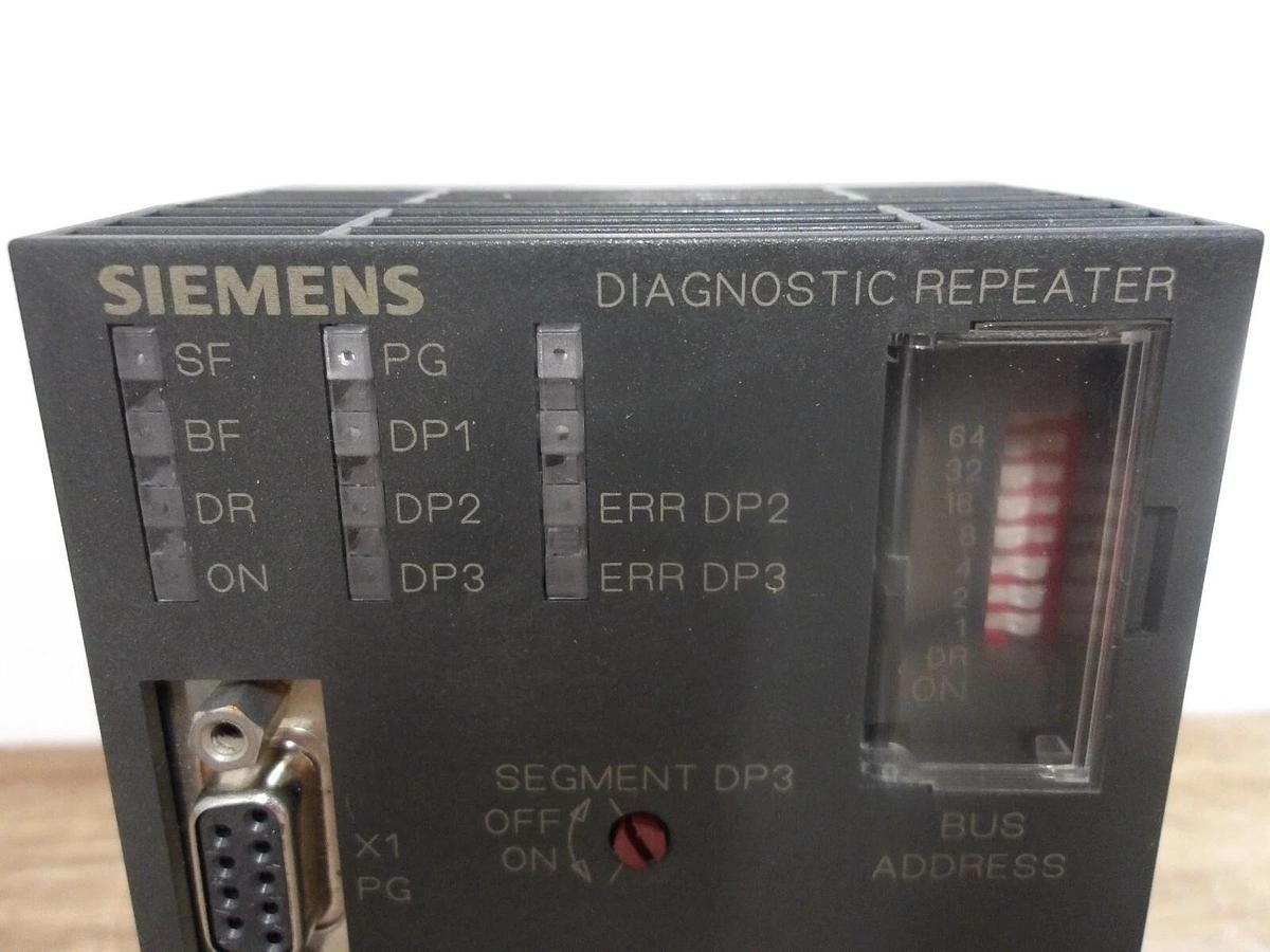 Used SIEMENS 6ES7 972-0AB01-0YA0 DIAGNOSTIC REPEATER, #4231136G NEW