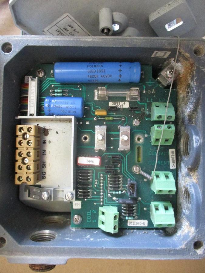 Used FOXBORO 8000 MAGNETIC FLOW TRANSMITTER, #71924J USED
