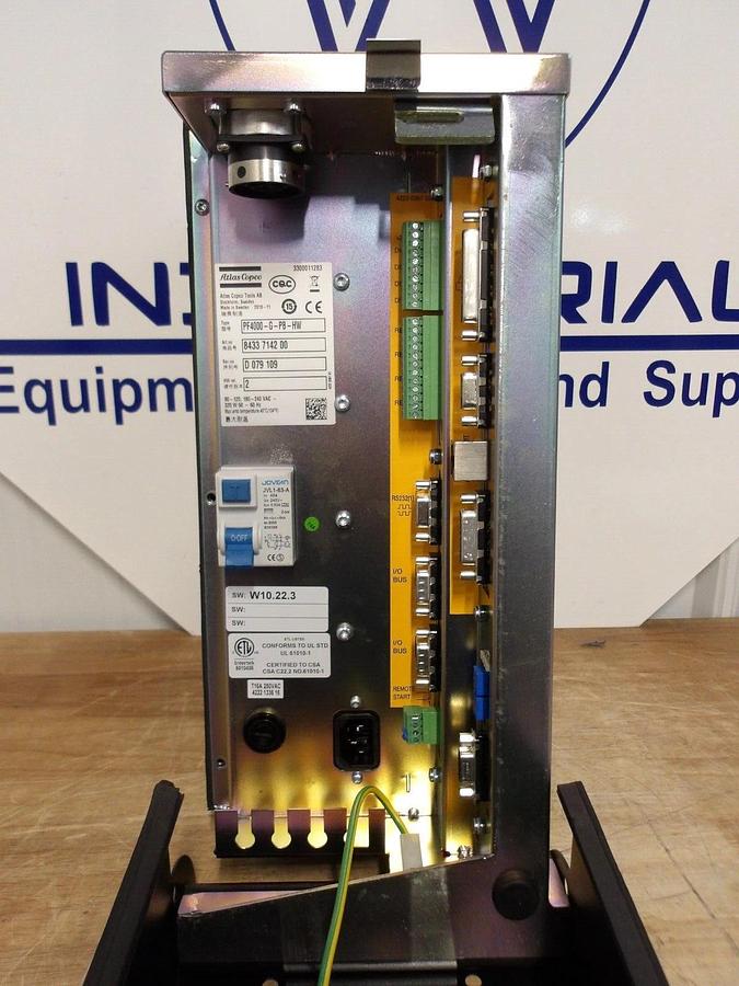 POWER FOCUS ATLAS COPCO 1 NUTRUNNER CONTROLLER PF4000-G-PB-HW, #3261005G NIB