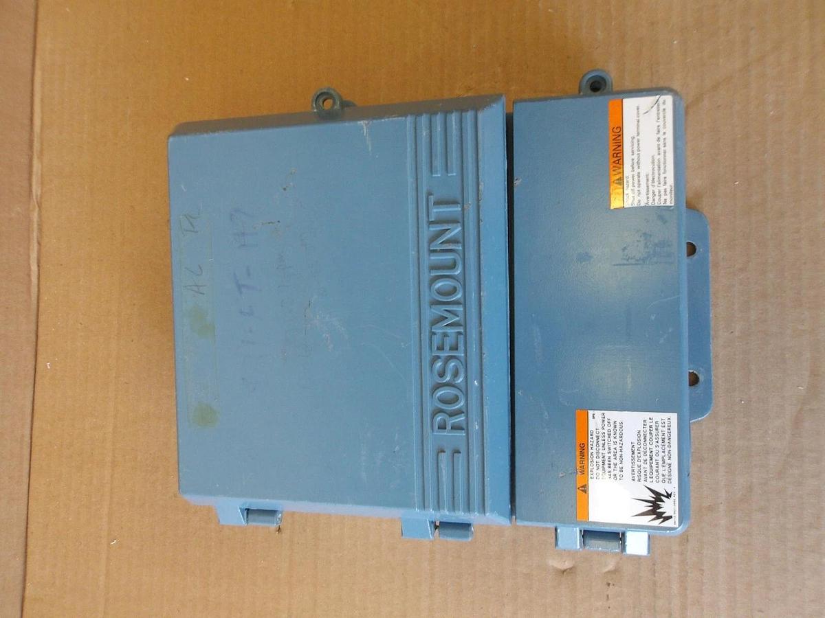 Used ROSEMOUNT 8712CR12N0F0235 MAGNETIC FLOW TRANSMITTER, #627220G USED