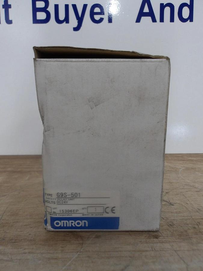 OMRON G95-501 SAFETY RELAY MODULE, #423141G NIB