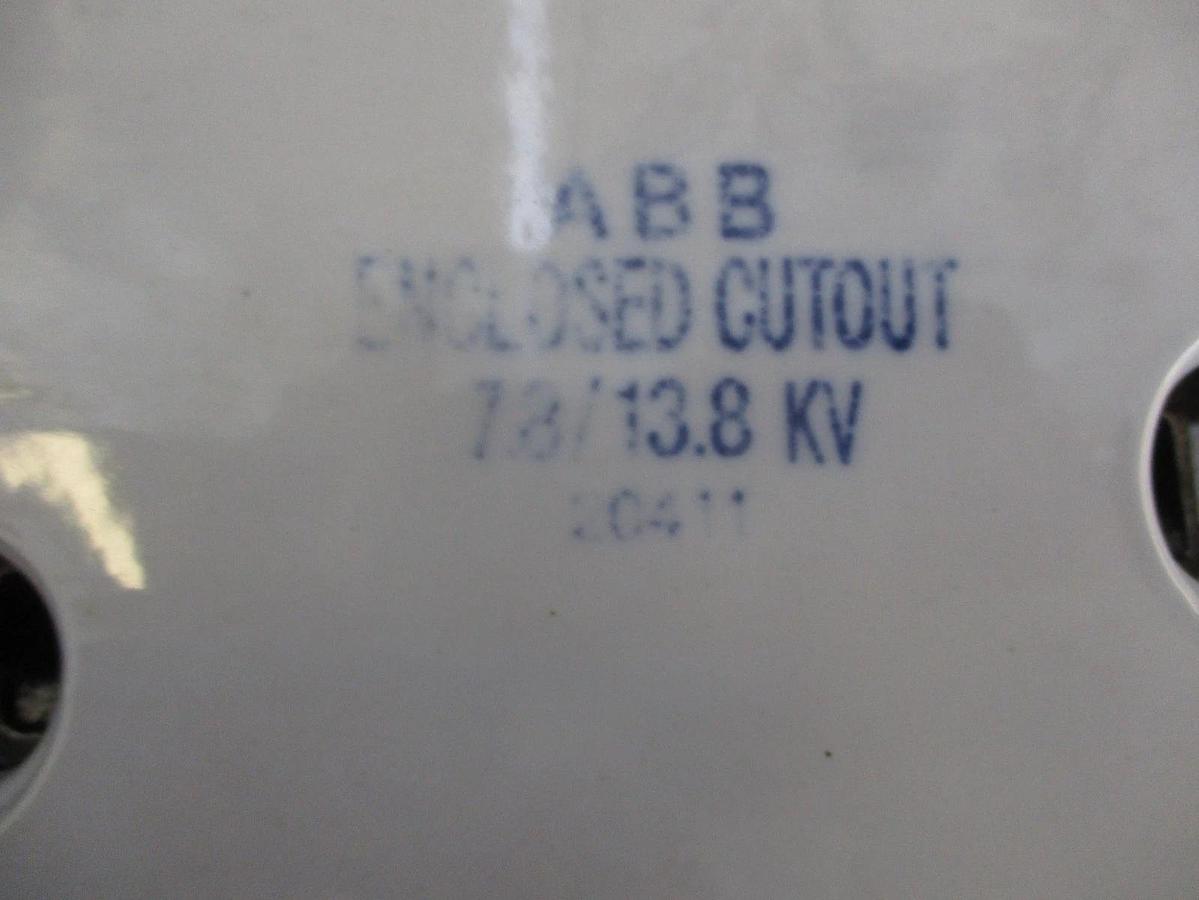 ABB 7.8 KV 100A FUSE CUTOUT W/ CROSSARM BRKT EU/EUH, #33220J NIB