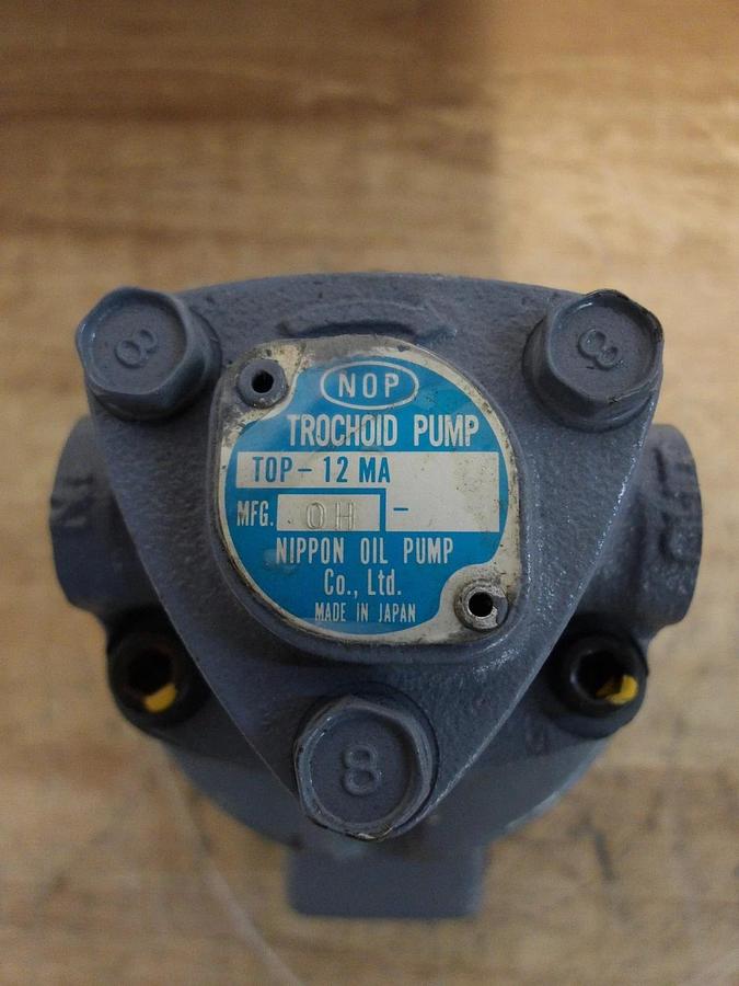 Used NIPPON GEROTOR TOP-IME75-4-12MA INDUCTION MOTOR, #5141123G NEW
