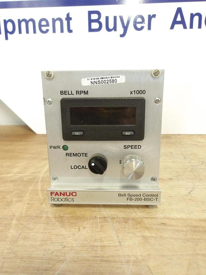 Used FANUC ROBOTICS FB-200-BSC-T BELL SPEED CONTROLLER, #415221G PARTS ONLY